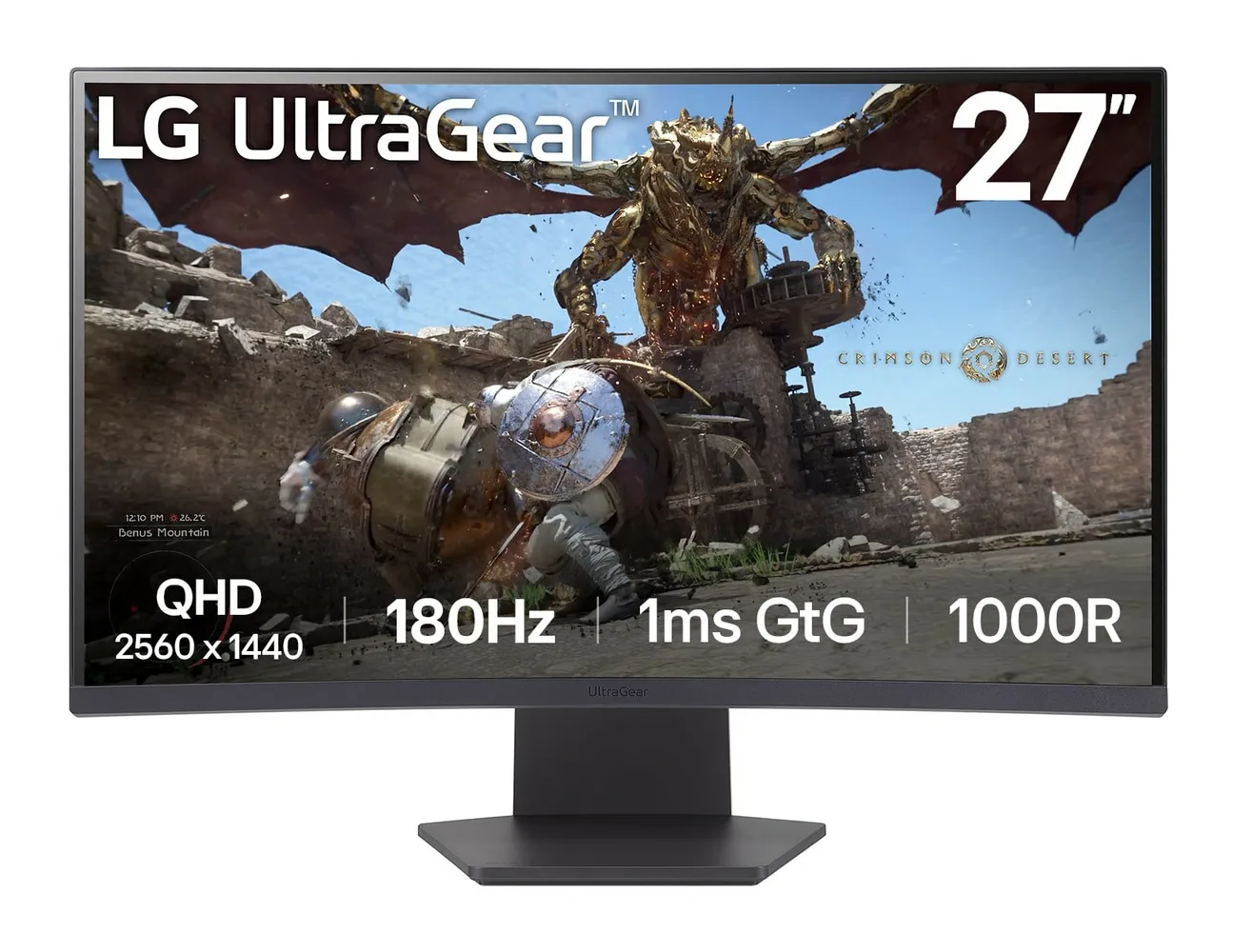 LG UltraGear 27GS60QC-B 27"