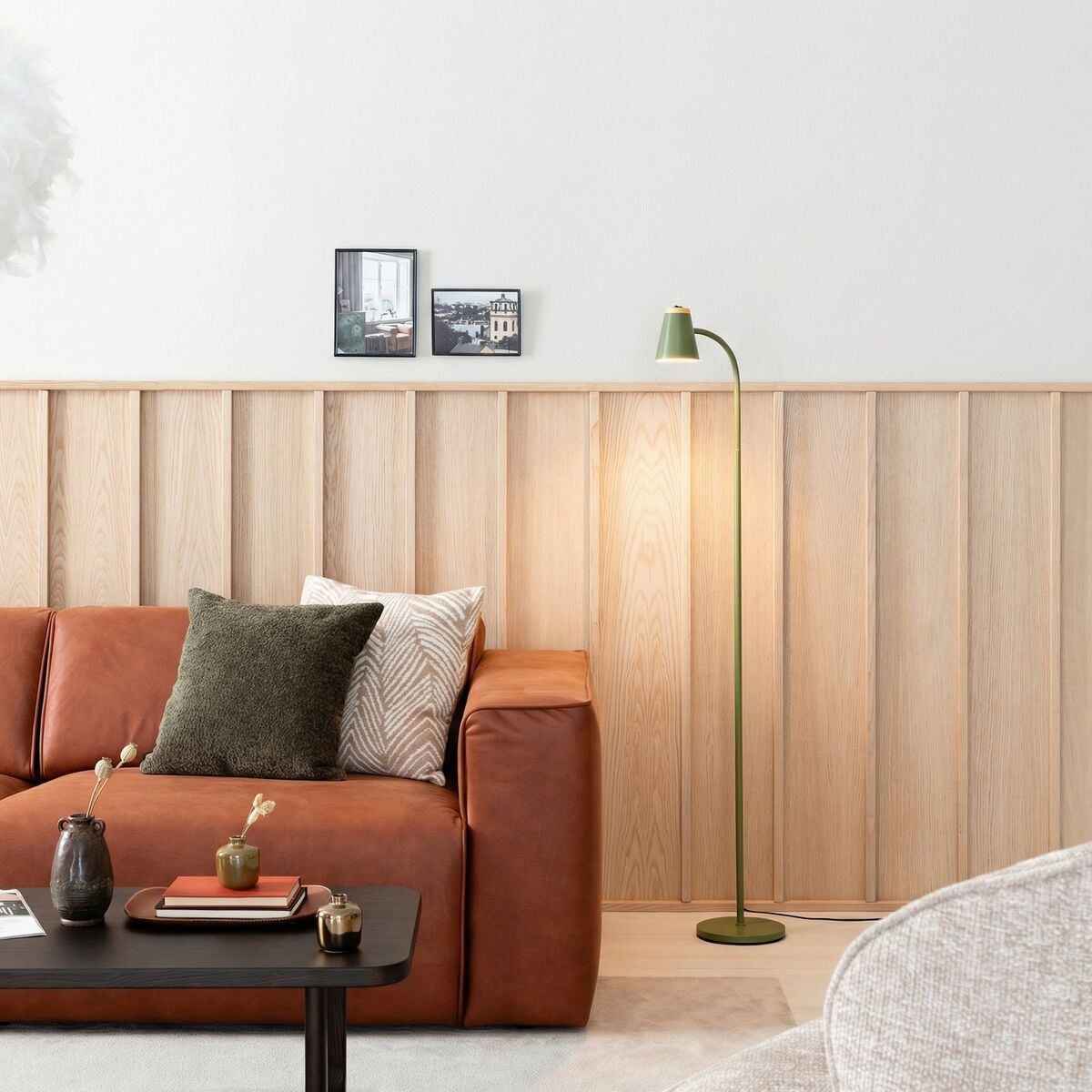 Trio Pongo LED lattiavalaisin vihreä