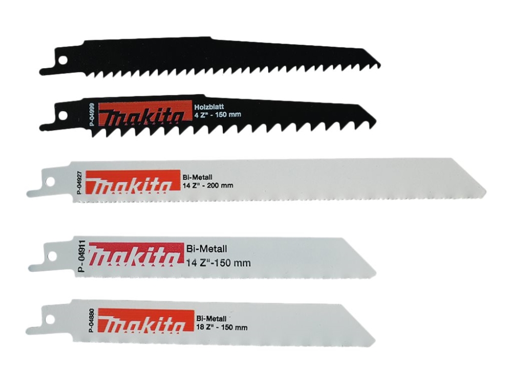 Makita Sapelisahasarja puulle, metallille 5 kpl